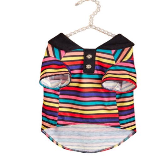 Striped Polo Shirt for Small Dogs and Cats - image 2