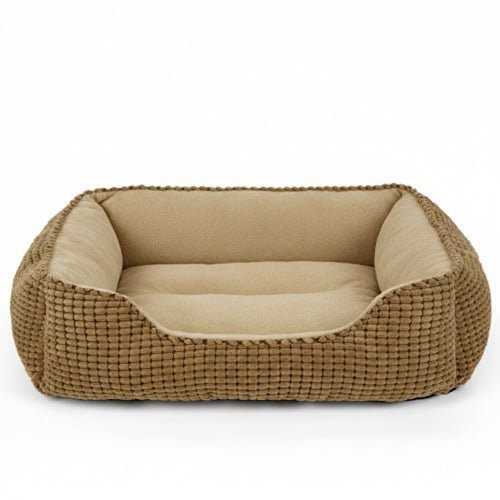 Washable Bolster Pet Bed with Raised Rim - image 3