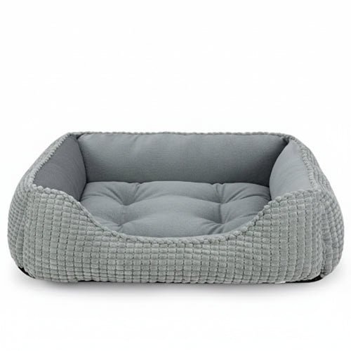 Washable Bolster Pet Bed with Raised Rim - image 4